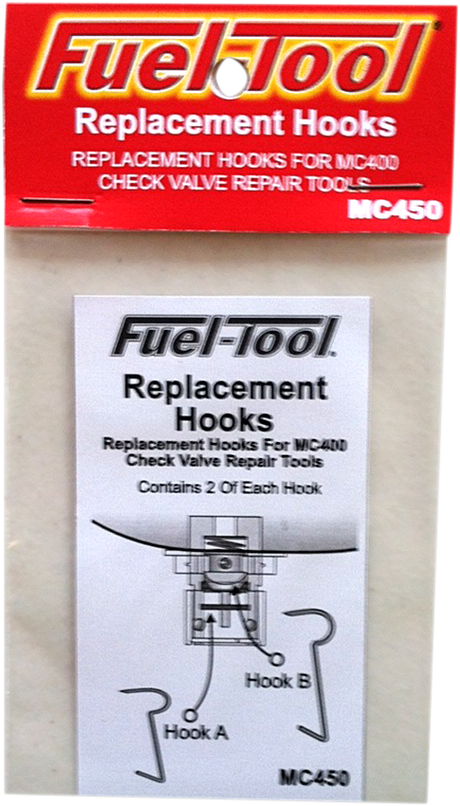 FUEL-TOOL Replacement Hook Tool - 4-Pack MC450