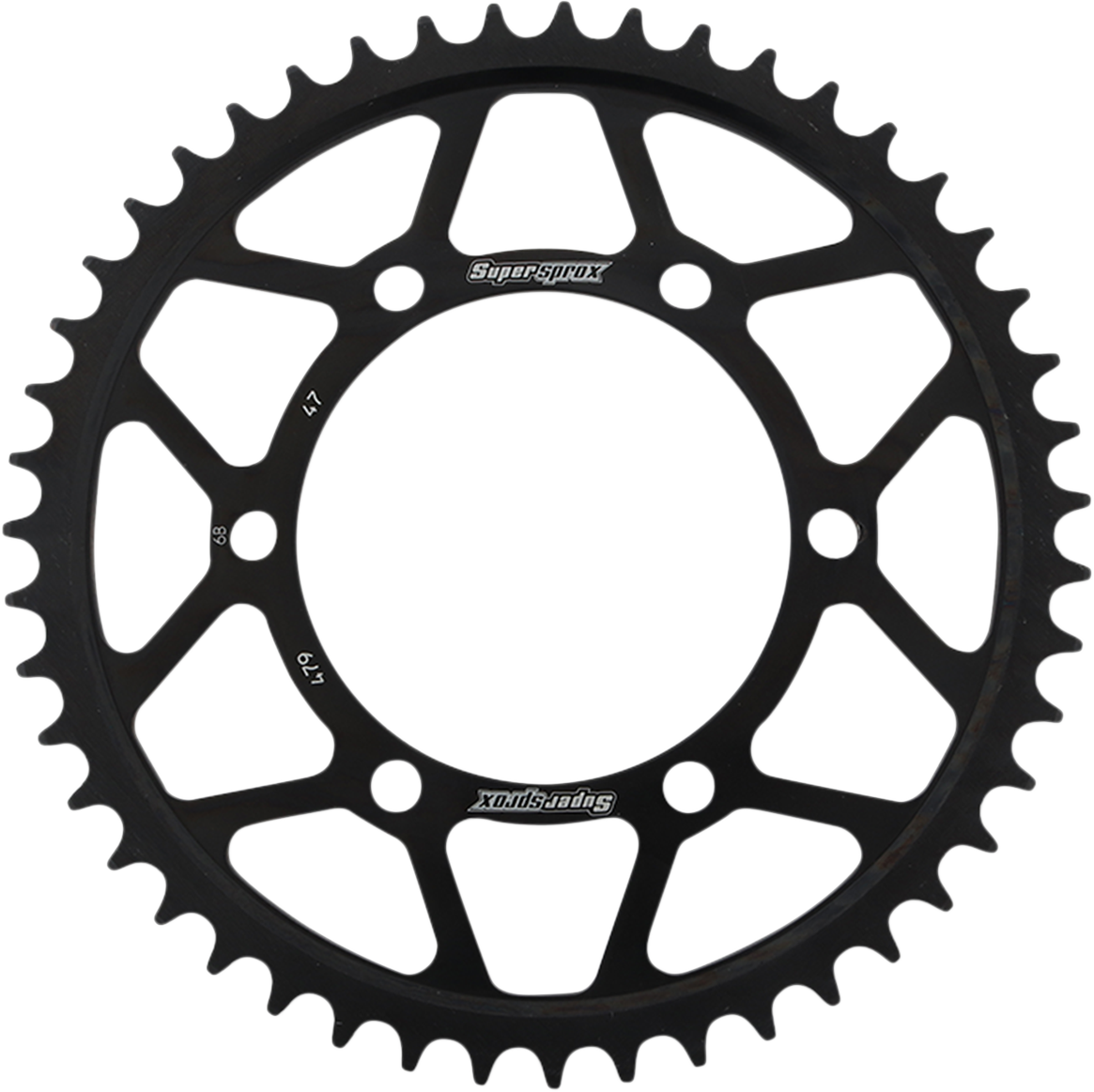 SUPERSPROX Rear Sprocket - 47 Tooth RFE-479-47-BLK