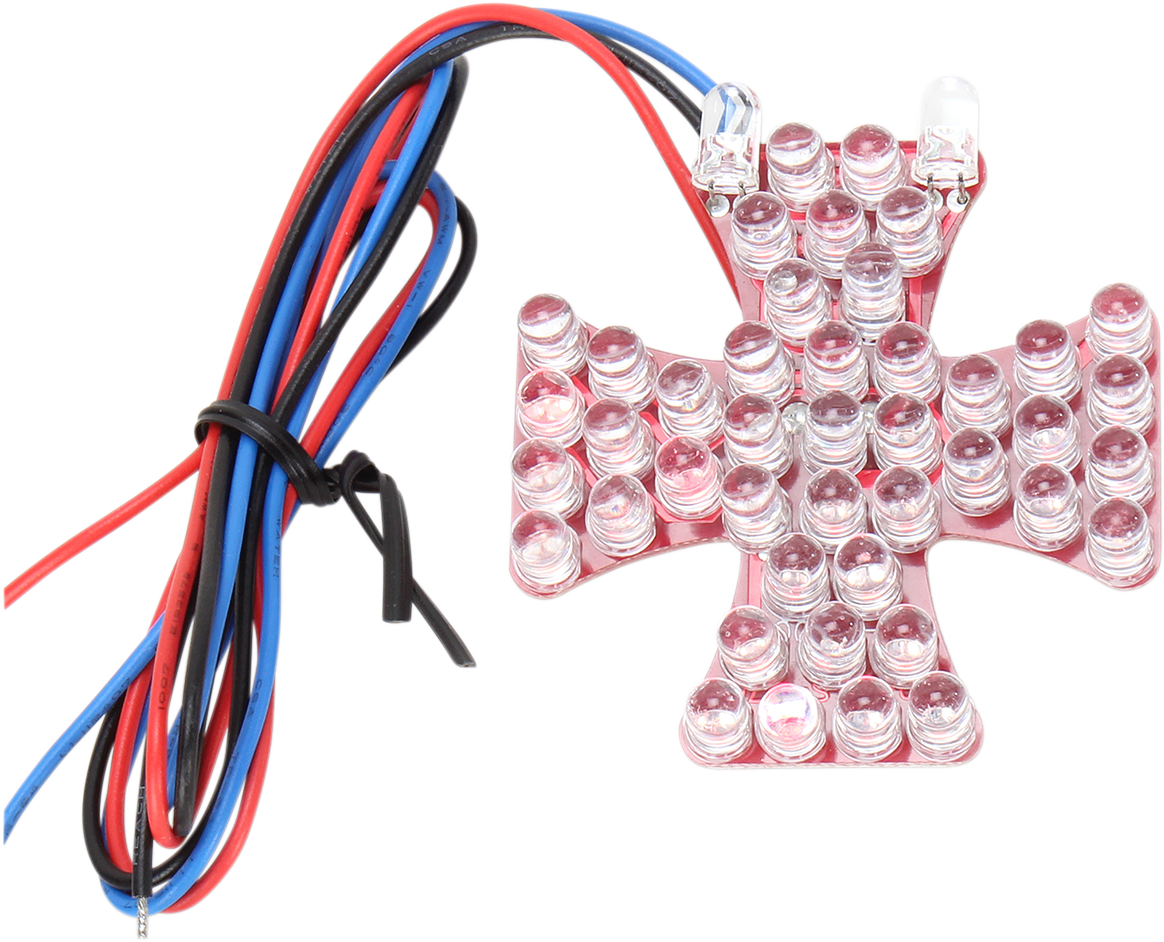 DRAG SPECIALTIES Placa LED maltesa de repuesto 28-6066-A