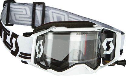 SCOTT Prospect Super WFS Goggles - White/Black - Clear Works 278595-1035113