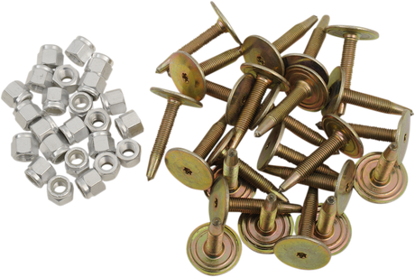 STUD BOY Studs with Locknuts - 1.500" - 24 Pack 2485-P1