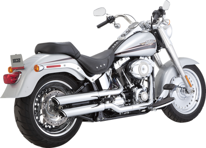 VANCE & HINES 3" Twin Slash Slip-On Muffler - Chrome 16343