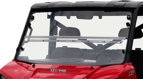 SEIZMIK Folding Windshield - Polycarbonate 23078