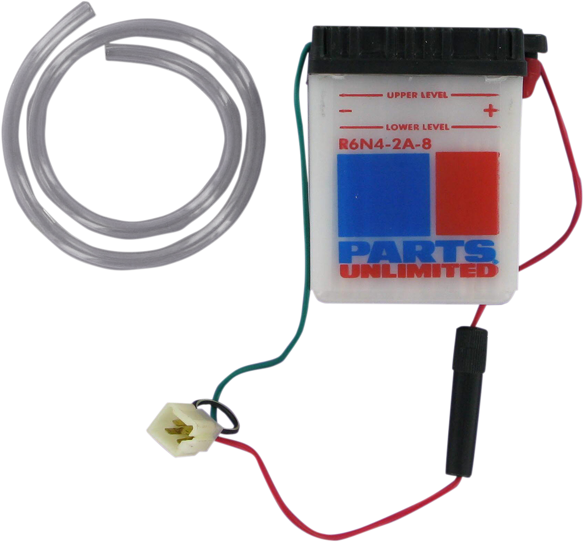 Parts Unlimited Conventional Battery 6n42a8