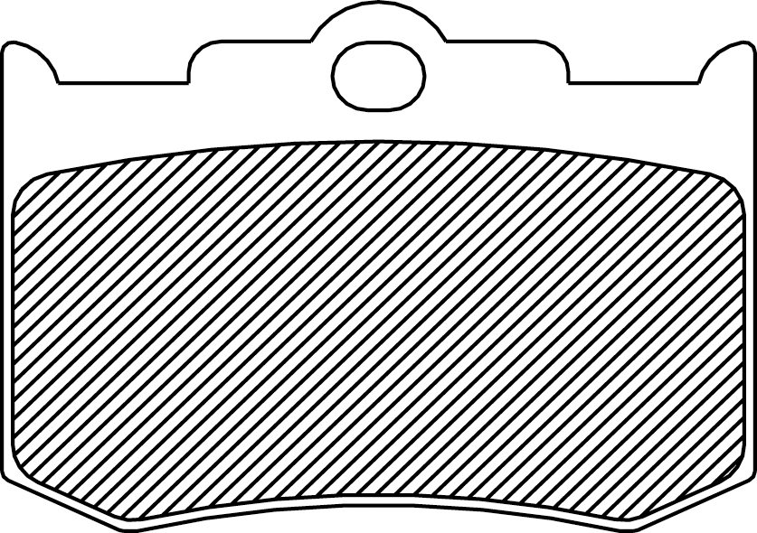 DRAG SPECIALTIES Pastillas de freno orgánicas - Pinza PM FAD216/2