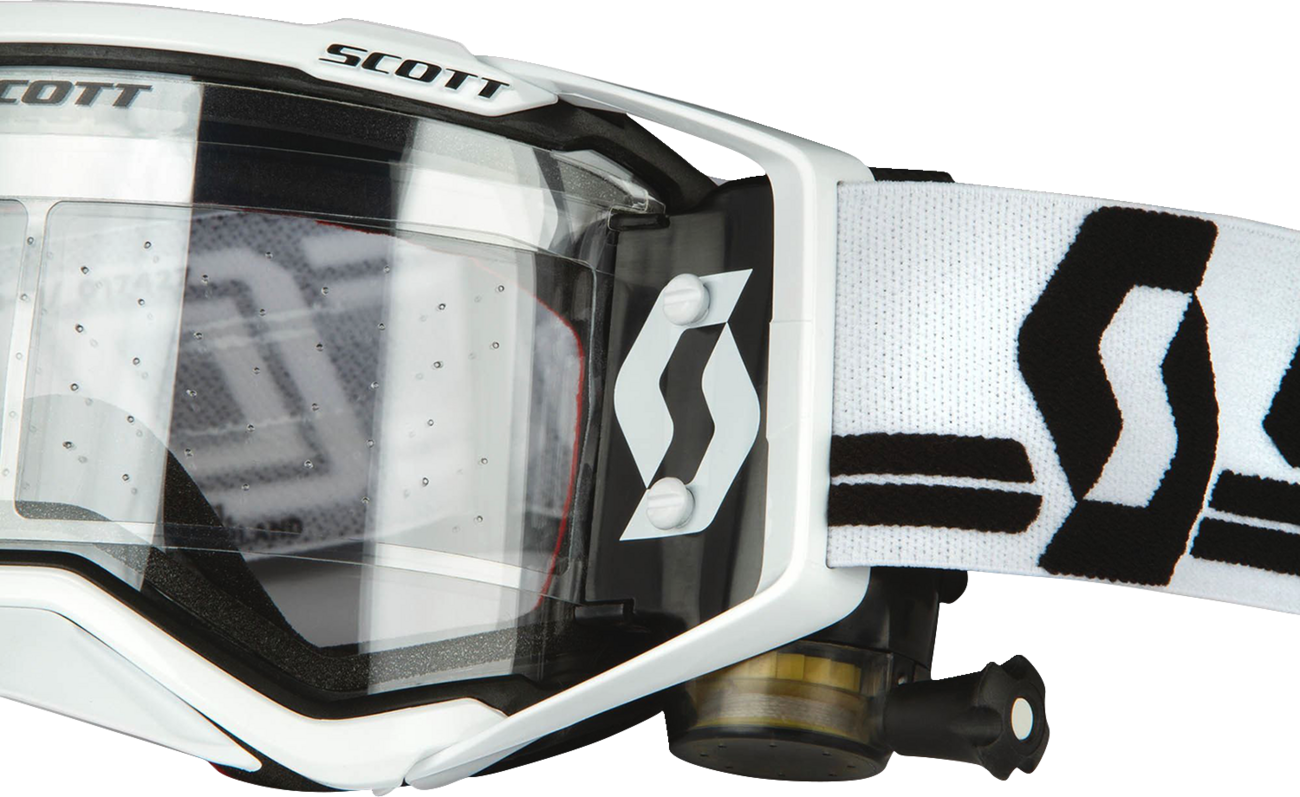 SCOTT Prospect Super WFS Goggles - White/Black - Clear Works 278595-1035113