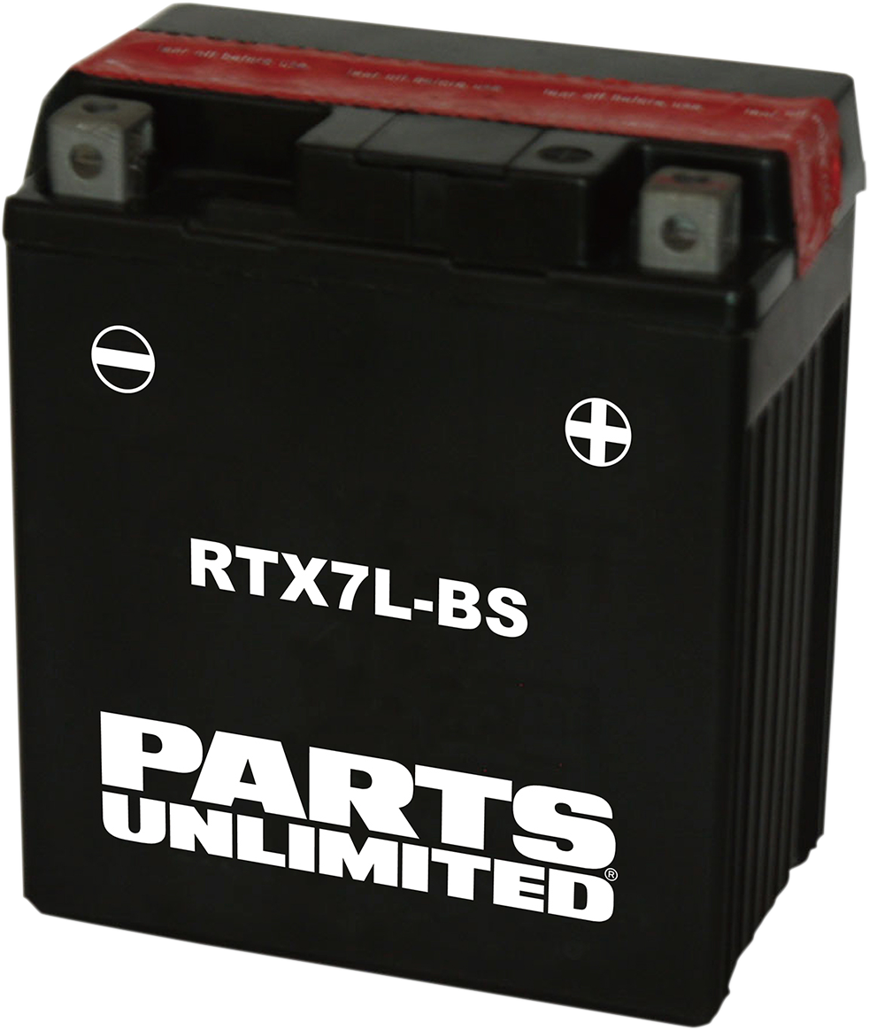 Parts Unlimited Agm Battery - Rtx7l-Bs .33 L Ctx7l-Bs