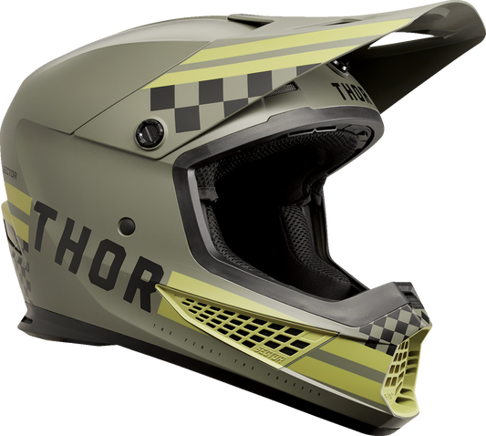 THOR Sector 2 Helmet - Combat - Army/Black - 2XL 0110-8150