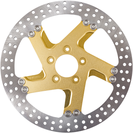 PERFORMANCE MACHINE (PM) Gold Ops Rotor - 11.8" - Front Left 01331800FACLSMG