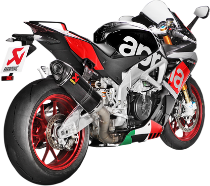 Escape AKRAPOVIC Evolution - Titanio/Fibra de Carbono RSV4 RR / RF / Tuono V4 1100 RR / Factory S-A10E8-RC 1810-2298 