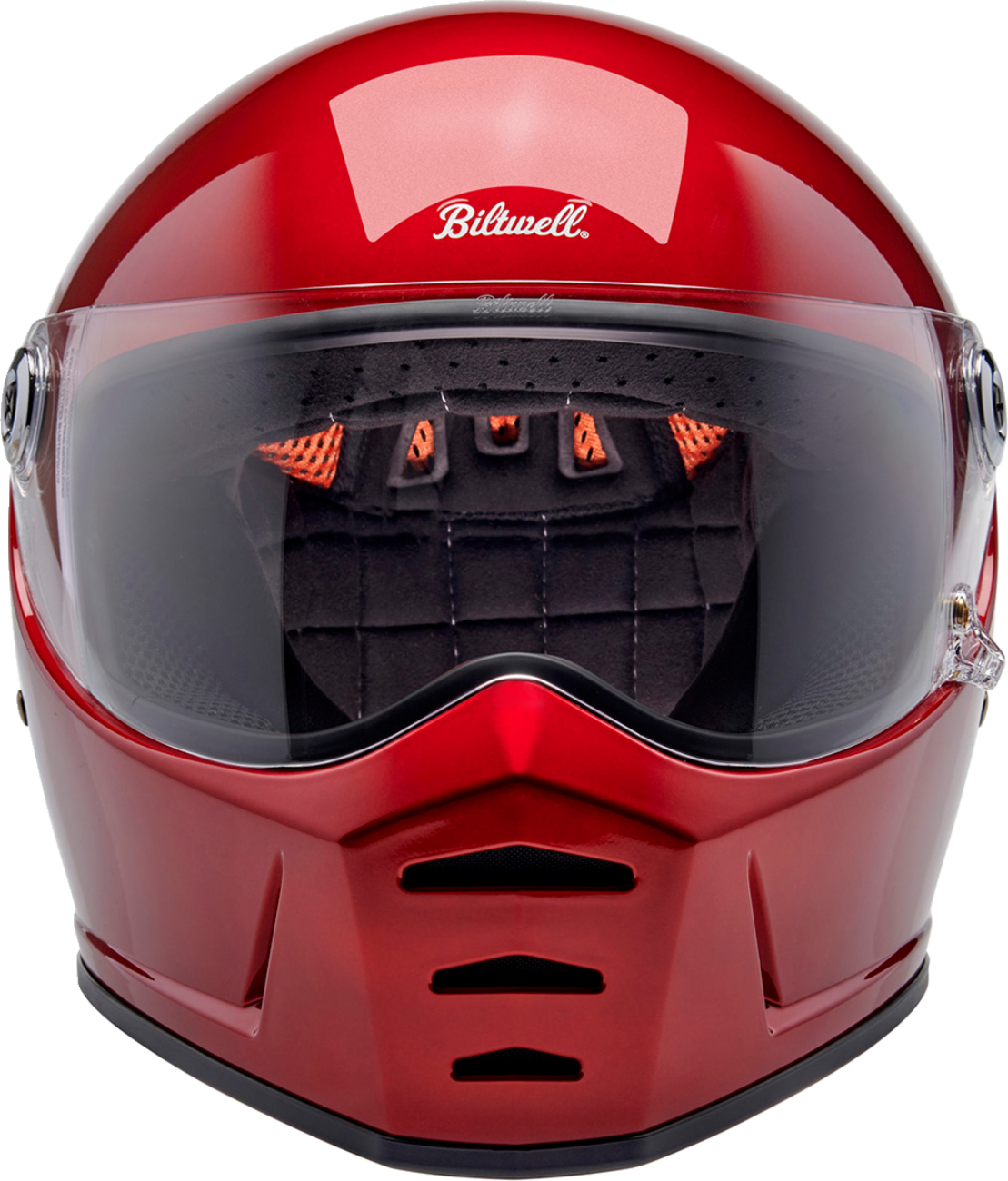 BILTWELL Lane Splitter Helmet - Metallic Cherry Red - Large 1004-351-504