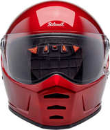 BILTWELL Lane Splitter Helmet - Metallic Cherry Red - 2XL 1004-351-506