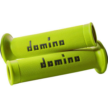 IN STOCK DOMINO MotoGP Grips - Dual-Compound - Fluorescent Yellow/Black A01041C4050B7-0