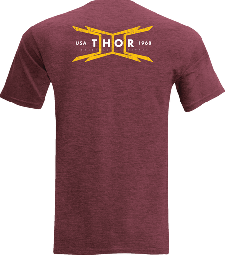 THOR Vortex T-Shirt - Burgundy - Large 3030-22606