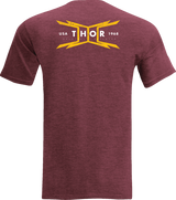THOR Vortex T-Shirt - Burgundy - Small 3030-22604