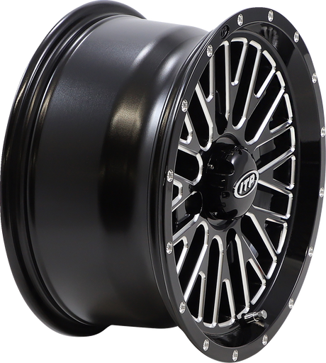 ITP Wheel - Momentum - Front/Rear - Black/Milled - 14x7 - 4/137 - 5+2 (+30 mm) 1422735731B