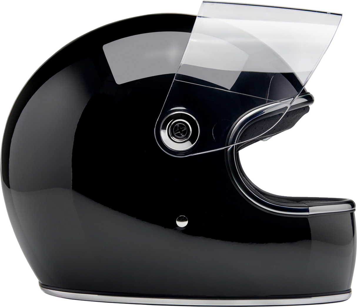 BILTWELL Gringo S Helmet - Gloss Black - Small 1003-101-502