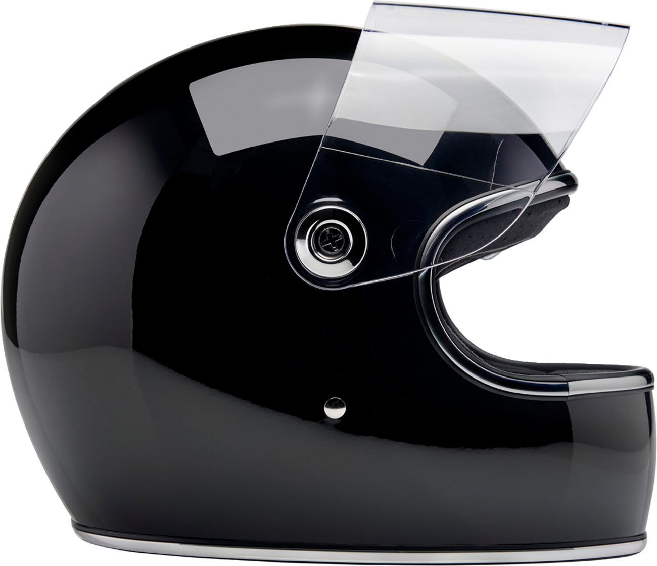 BILTWELL Gringo S Helmet - Gloss Black - Small 1003-101-502