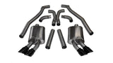 Corsa 12-13 Chevrolet Camaro Coupe ZL1 6.2L V8 Black Sport Cat-Back + XO Exhaust 14971BLK