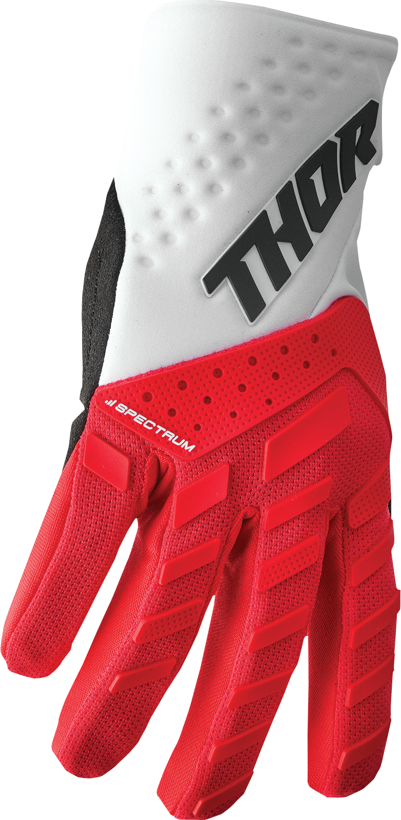 THOR Spectrum Gloves - Red/White - Large 3330-6840