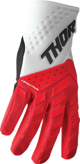 THOR Spectrum Gloves - Red/White - XS 3330-6837