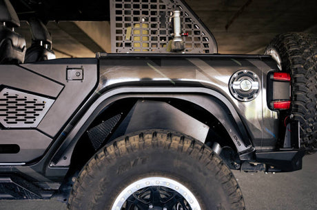 DV8 Offroad 18-23 Jeep Wrangler JL Slim Fender Flares FDJL-07