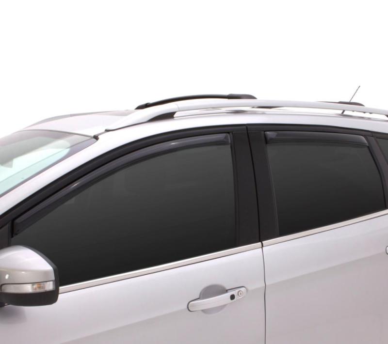 AVS 10-18 Toyota 4Runner Ventvisor In-Channel Front & Rear Window Deflectors 4pc - Smoke 194242