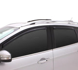 AVS 16-18 Mazda 2 Ventvisor In-Channel Front & Rear Window Deflectors 4pc - Smoke 194508