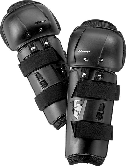 THOR Youth Sector Knee Guards - Black 2704-0083