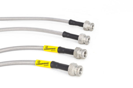 Goodridge 89-91 Civic/CRX w/ rear drum Brake Lines 20013