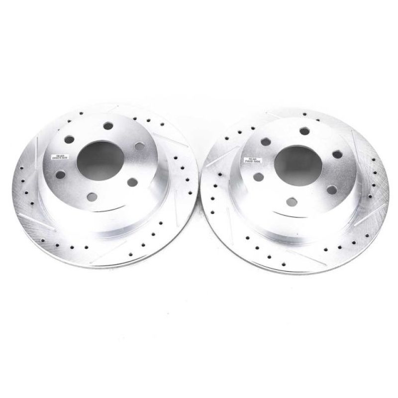Power Stop 03-05 Chevrolet Astro Rear Evolution Drilled & Slotted Rotors - Pair AR8641XPR