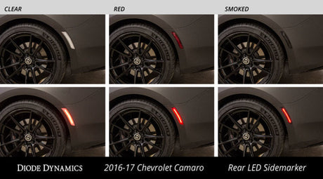 Diode Dynamics 16-21 Chevrolet Camaro LED Sidemarkers Smoked (set) DD5063