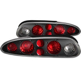 ANZO 1993-2002 Chevrolet Camaro Taillights Black 221013