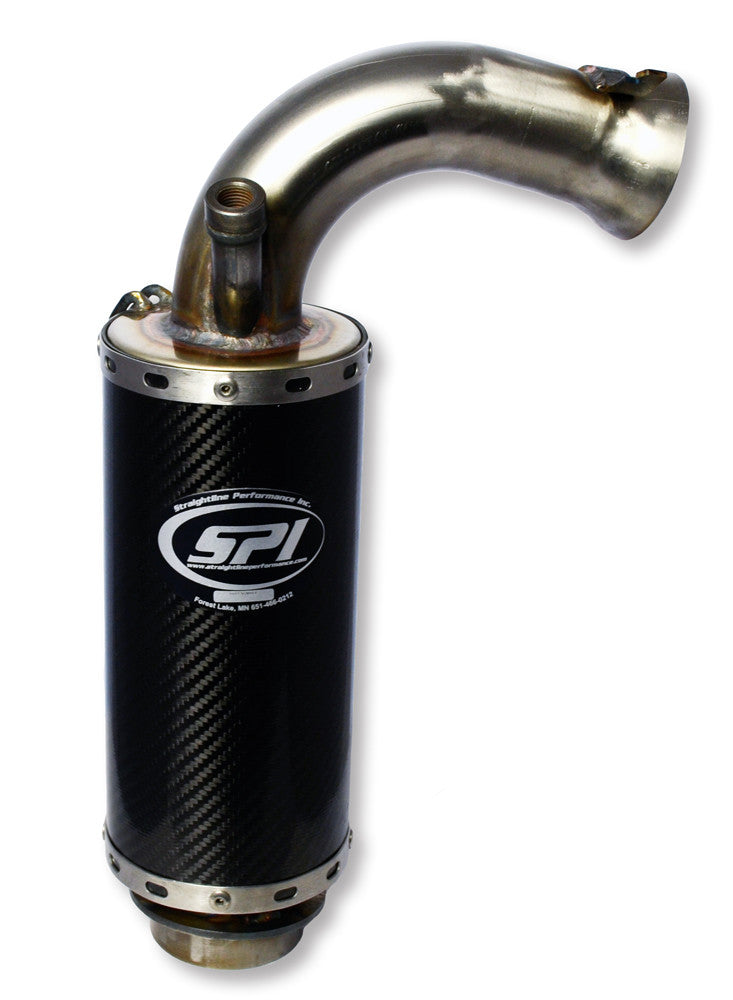 STRAIGHTLINE Lightweight Silencer Carbon Fiber 134-169