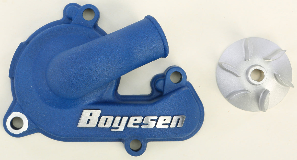 BOYESEN Waterpump Cover & Impeller Kit Blue WPK-44L