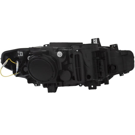 ANZO 2012-2015 BMW 3 Series Projector Headlights w/ U-Bar Black 121504