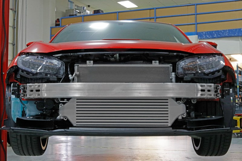 Perrin 2017+ Honda Civic Type R Front Mount Intercooler - Silver PHP-ITR-400SL