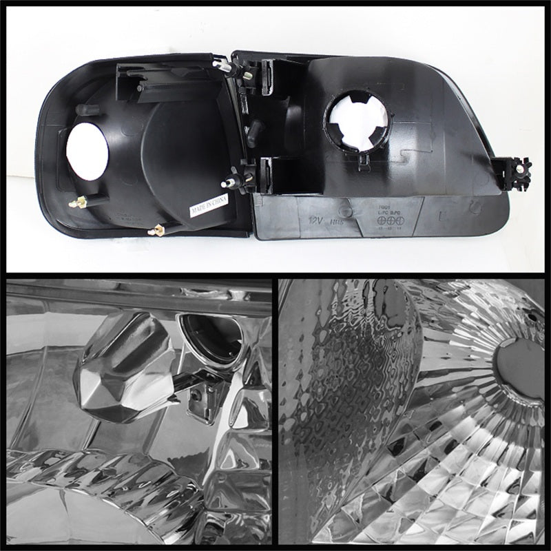 Xtune Ford F150 97-03 / Expedition 97-02 Crystal Headlights w/Corner Chrome HD-JH-FF15097-SET-AM-C 5070326
