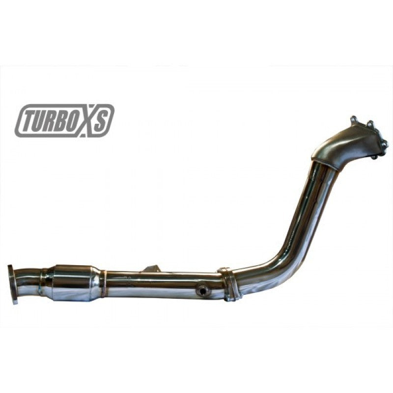 Turbo XS 02-07 WRX-STi / 04-08 Forester XT High Flow Catted Downpipe WS02-DPC
