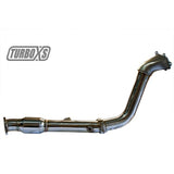 Turbo XS 02-07 WRX-STi / 04-08 Forester XT High Flow Catted Downpipe WS02-DPC