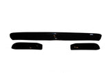 AVS 08-11 Dodge Dakota (Behind Grille 3 Pc) Bugflector Deluxe Medium Profile Hood Shield - Smoke 45057