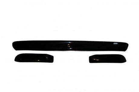 AVS 03-05 Dodge RAM 2500 Bugflector Deluxe 3pc Medium Profile Hood Shield - Smoke 45433