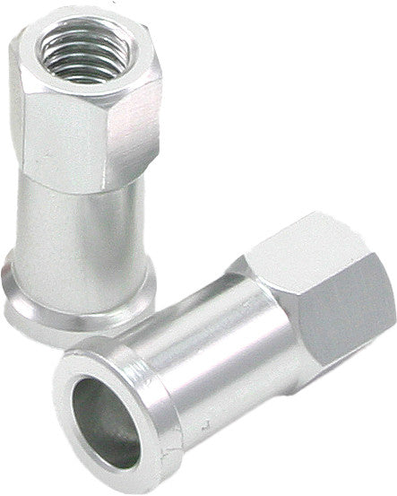 DRC Rim Lock Nuts Silver 2/Pk D58-02-101