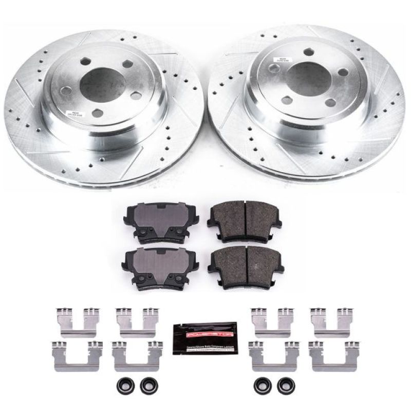 Power Stop 05-19 Chrysler 300 Rear Z23 Evolution Sport Brake Kit K1720