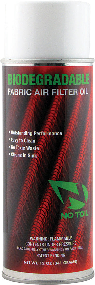 NO TOILFabric Air Filter Oil 12ozNT302