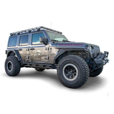 DV8 Offroad 18-21 Jeep Wrangler JL 4-Door Roof Rack RRJL-01