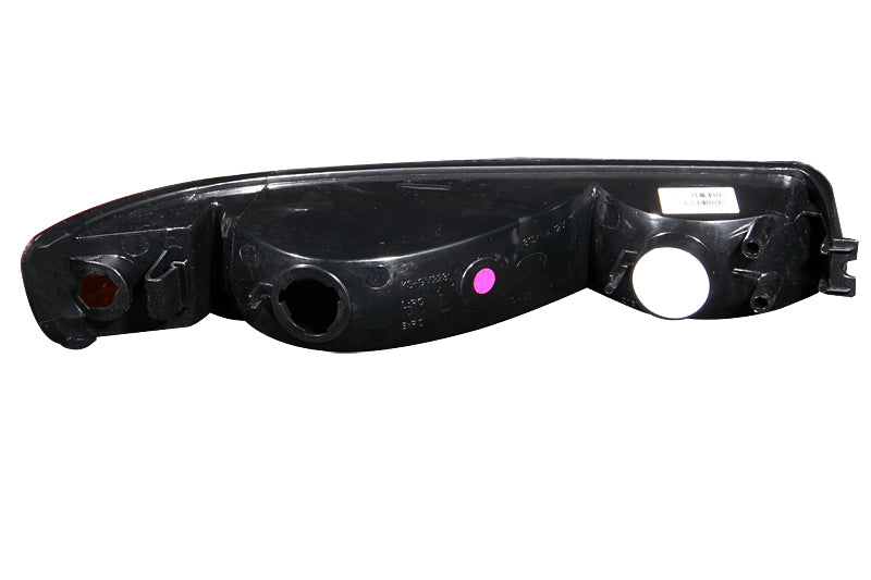 ANZO 1999-2006 Gmc Sierra 1500 Euro Parking Lights Black w/ Amber Reflector 511005