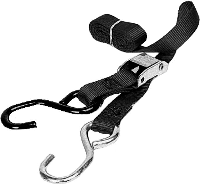ANCRA Lites Tie-Downs Black 66"X1" Pair 47295-10