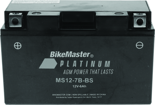 BikeMaster AGM Battery - MS12-7B-BS 780739