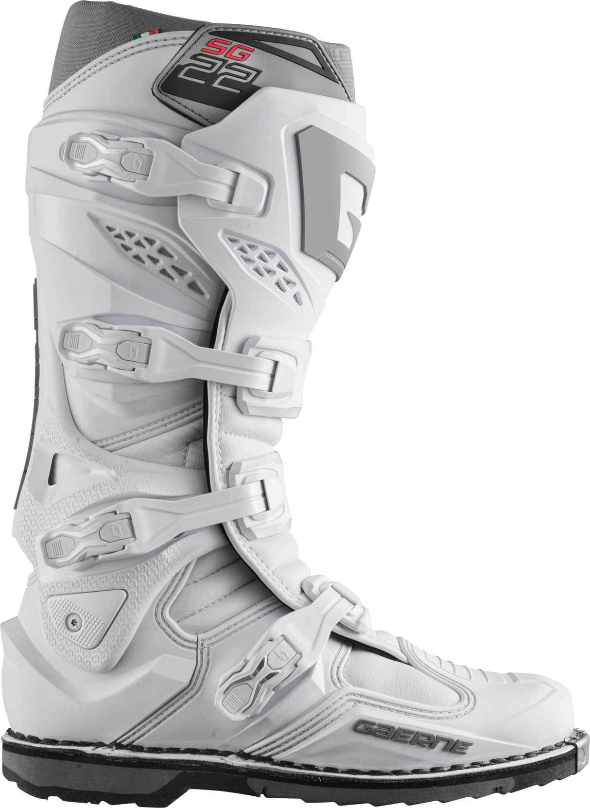 GAERNE Sg-22 Boots White Sz 08 2262-004-08